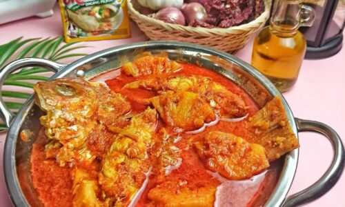 Ikan Asam Pedas Khas Melayu - Masakan dari Nanas