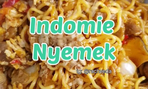 Indomie Nyemek - Masakan dari Indomie