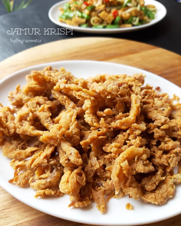 Resep Jamur Suwir Crispy Dari aguswatis