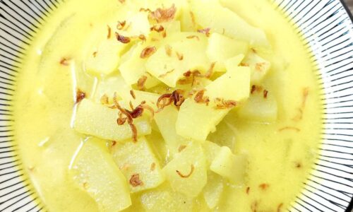 Jangan Opor Gandul (Sayur Opor Pepaya)