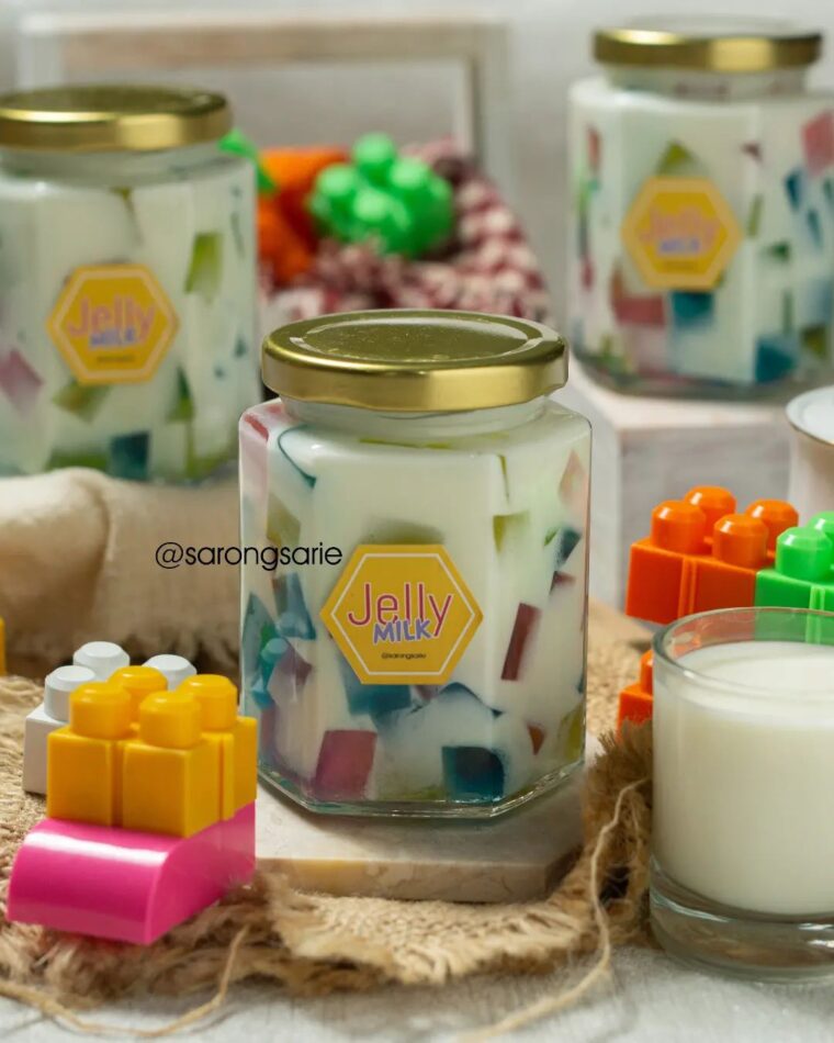 Resep Jelly Milk Dari sarongsarie