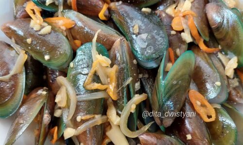 Kerang Hijau Saos Tiram