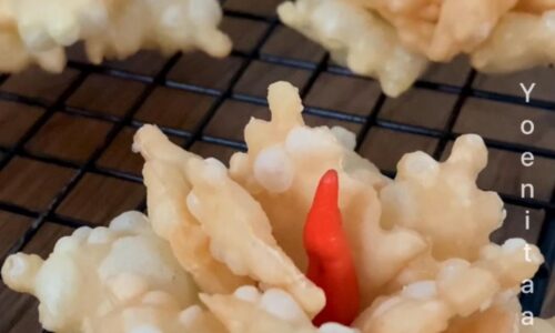 Keripik Bunga - Camilan dari Telur