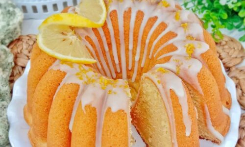 Lemon Butter Cake With Lemon Glazing