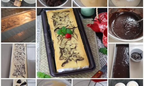 Marble Cheese Chocolate Brownies