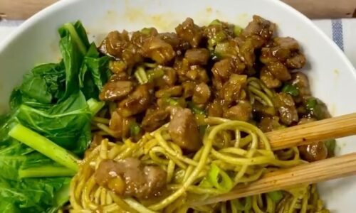 Mie Rendang Lemonilo Topping Daging Kecap