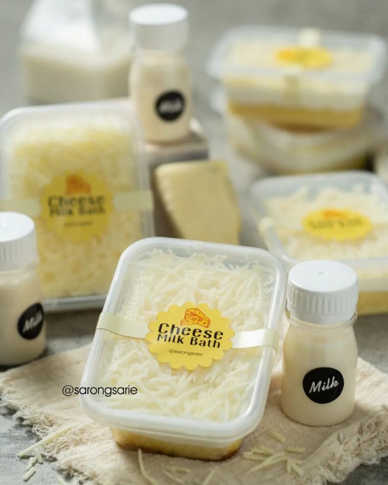 Resep Milk Bath Dessert Cup Dari sarongsarie