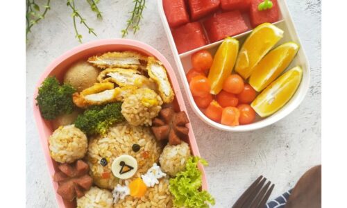 Nasi Goreng Teddy Bear - Masakan dari Brokoli dan Nasi