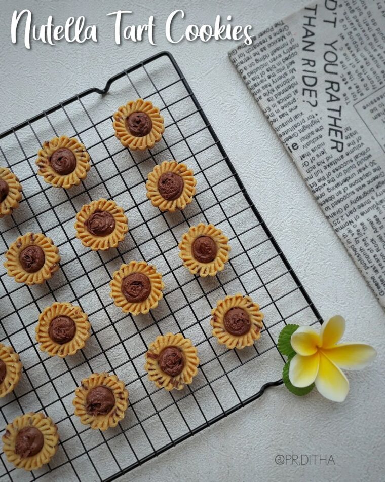 Resep Nutella Tart Cookies Dari pr.ditha