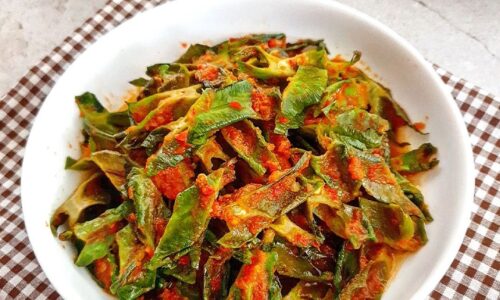 Oseng Kecipir Bumbu Terasi - Masakan dari Kecipir