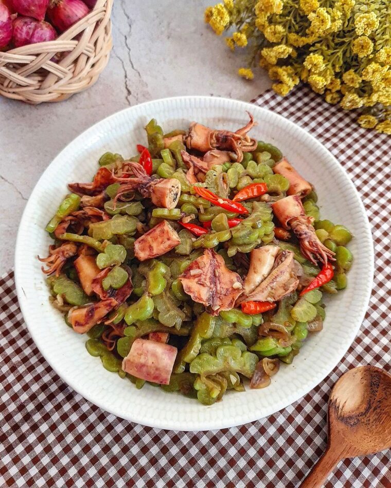 Resep Oseng Pare Cumi Dari yscooking