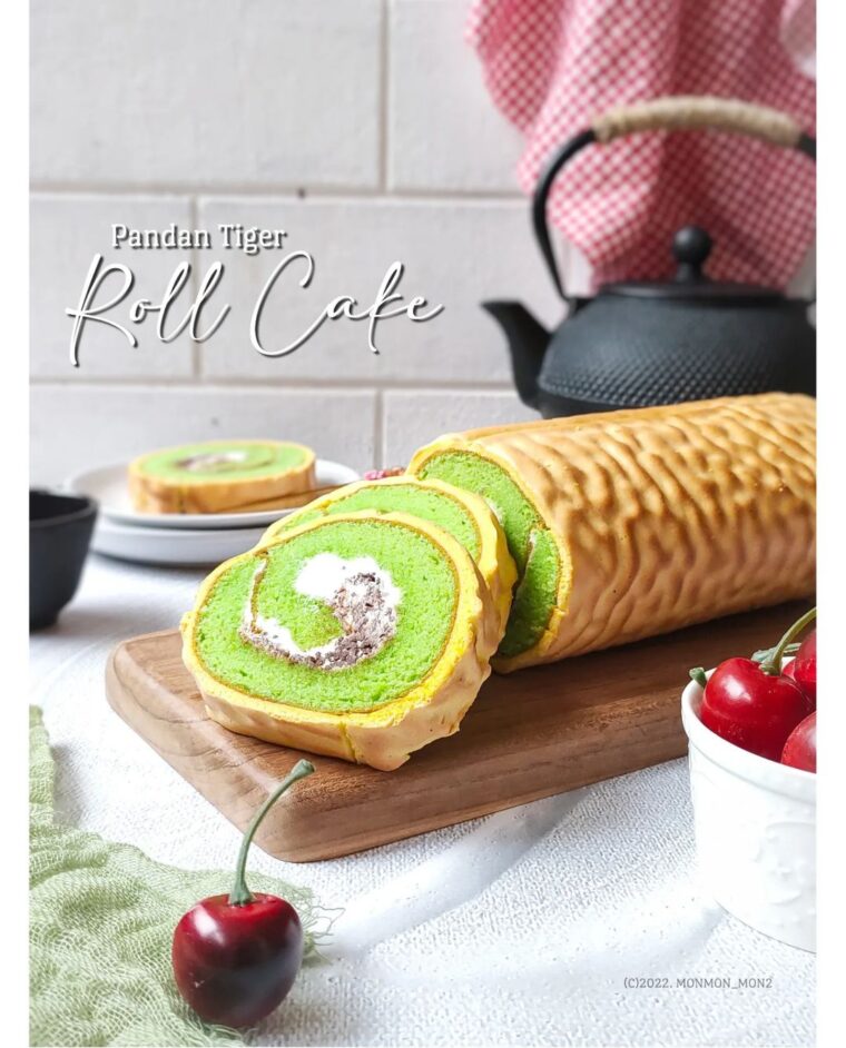 Resep Pandan Roll Cake Dari monmon_mon2