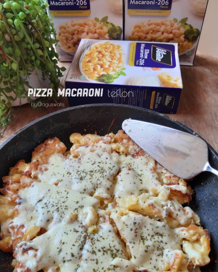 Resep Pizza Makaroni Mozarella Dari aguswatis