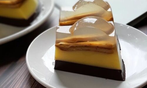 Pudding Biskuit Marie - Kue dari Vanila