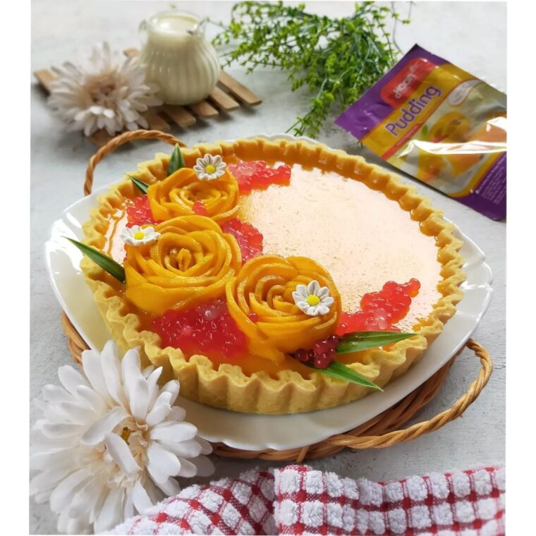 Resep Pudding Pie Mango Sago Dari christinsetiorini
