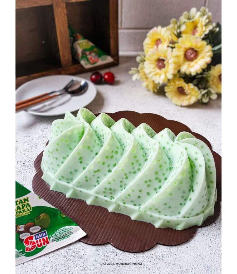 Resep Puding Pandan Sagu Mutiara Dari monmon_mon2