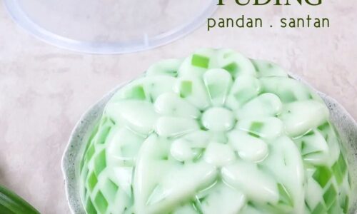 Puding Pandan Santan