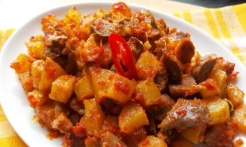 Sambel Kentang Ati Ampela