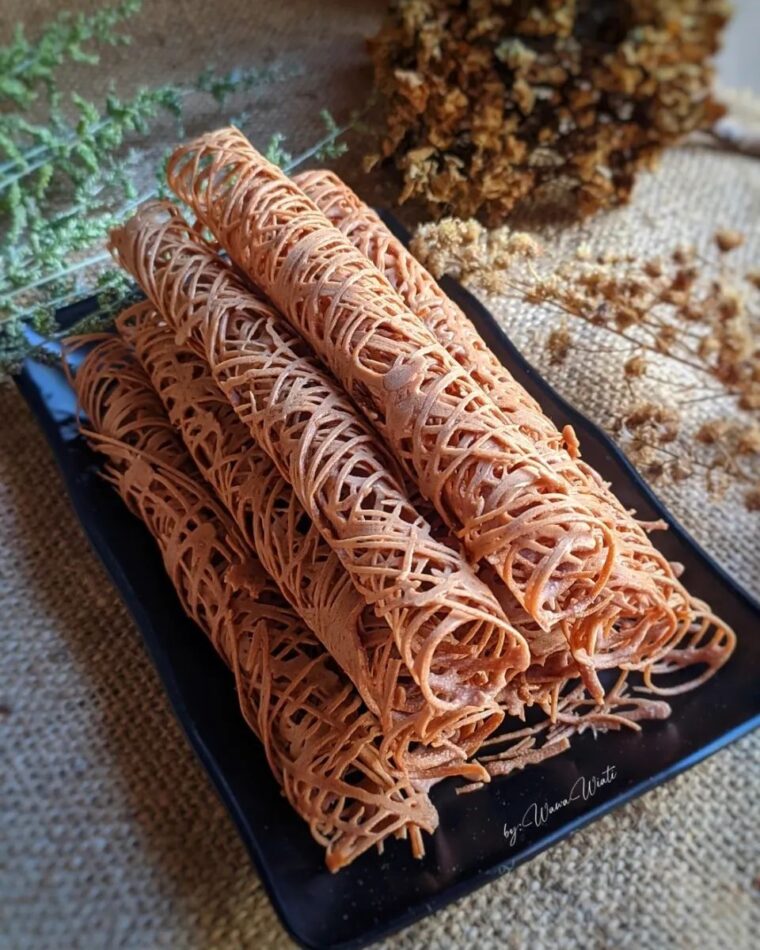 Resep Sarang Laba-laba Krispy Dari wawawiati