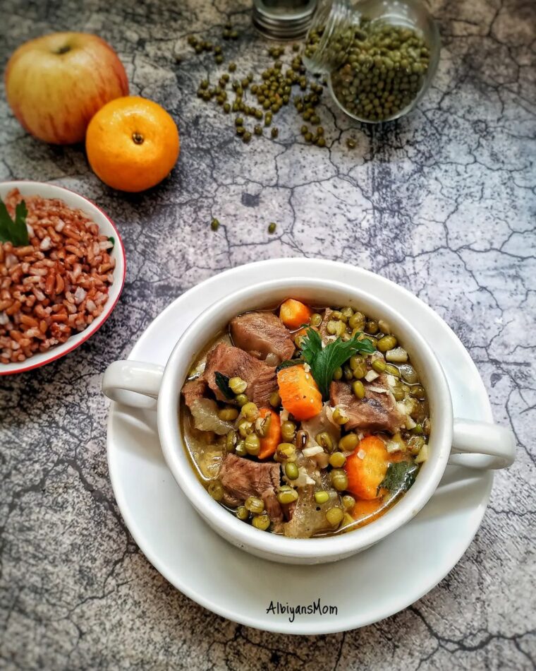 Resep Sayur Kacang Hijau Daging Sapi Dari albiyansmom