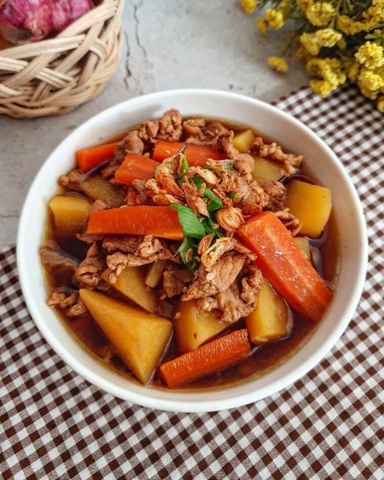 Resep Semur Daging Sayur Dari yscooking