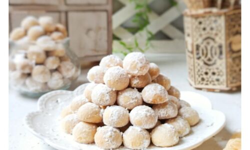 Snow Ball Butter Cookies