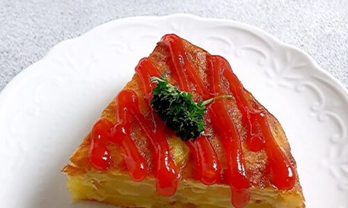 Spanish Potato Omelette (Tortilla De Patatas)