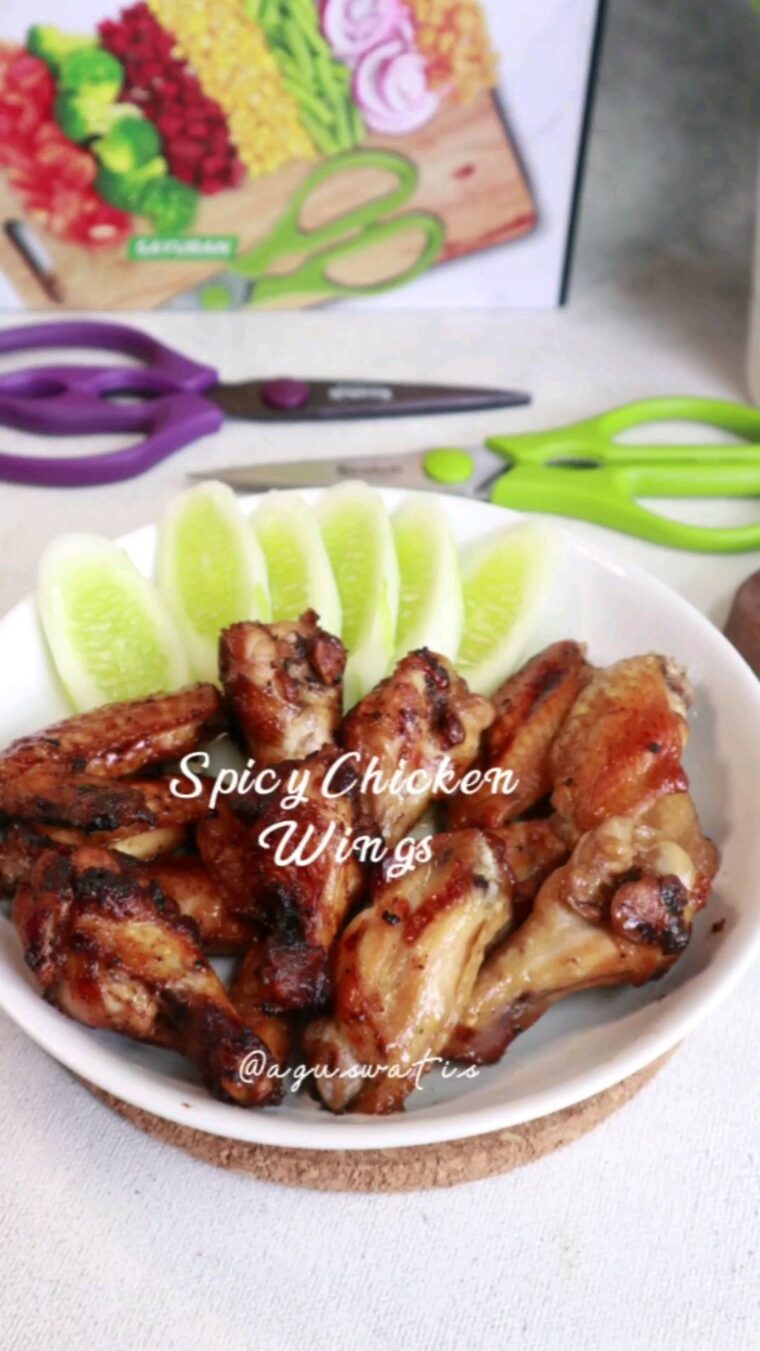 Resep Spicy Chicken Wings Dari aguswatis
