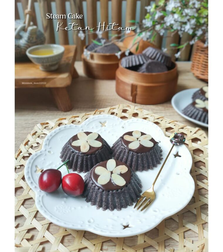 Resep Steam Cake Ketan Hitam Dari monmon_mon2