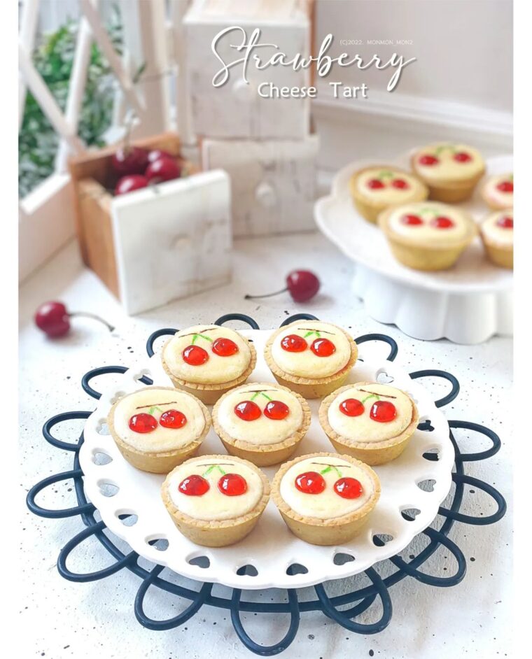 Resep Strawberry Cheese Tart Dari monmon_mon2