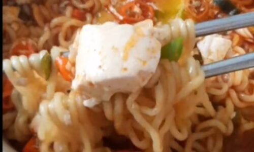 Sundubu Ramyeon / Soft Tofu Ramyeon