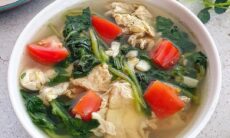 Resep Sup Selada Air Telur Dari yscooking