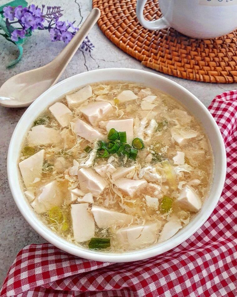 Resep Sup Tofu Ayam Dari yscooking
