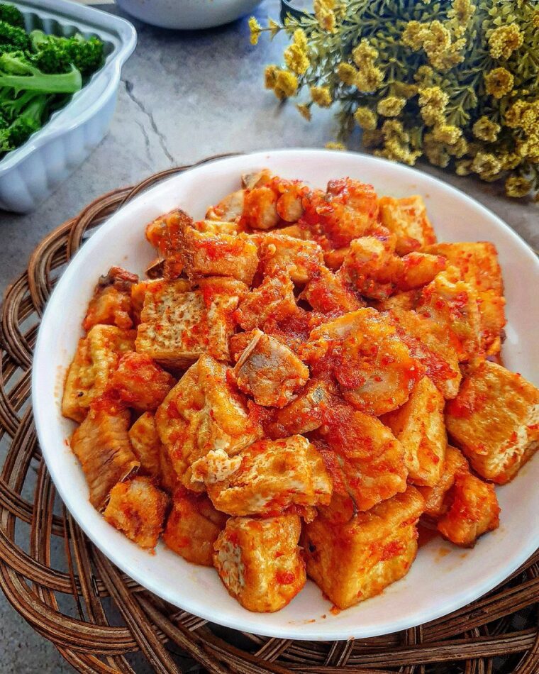 Resep Tahu Jambal Pedas Dari yscooking