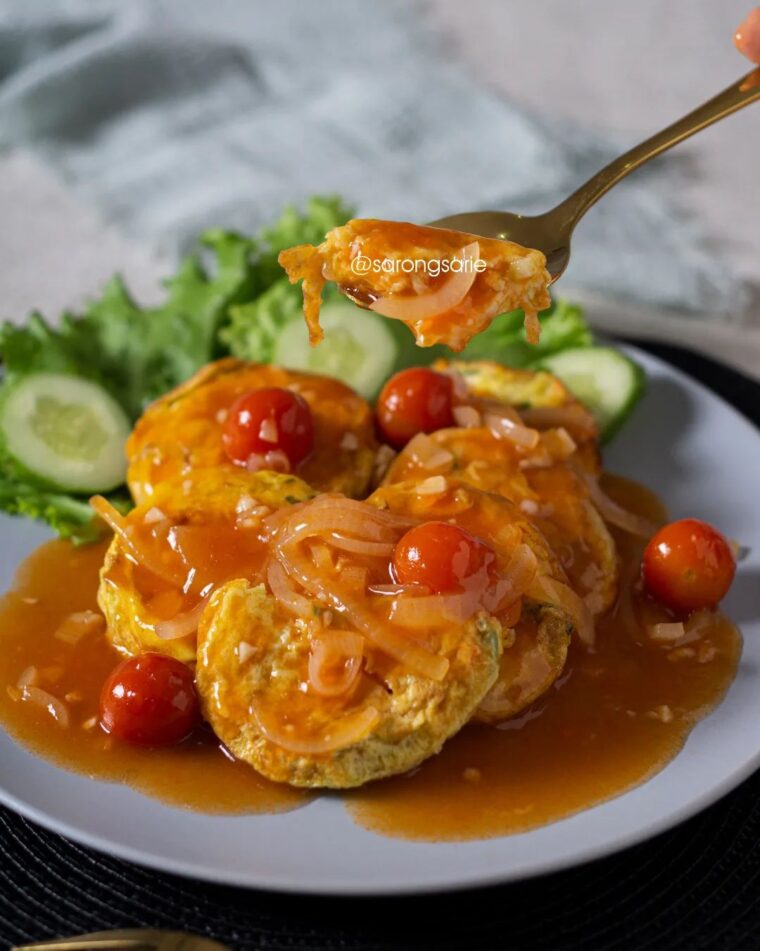 Resep Telur Dadar Saos Asam Manis Dari sarongsarie