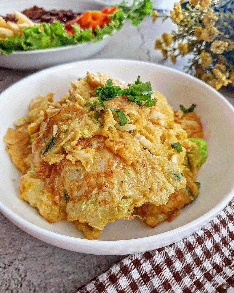 Resep Telur Dadar Sawi Dari yscooking