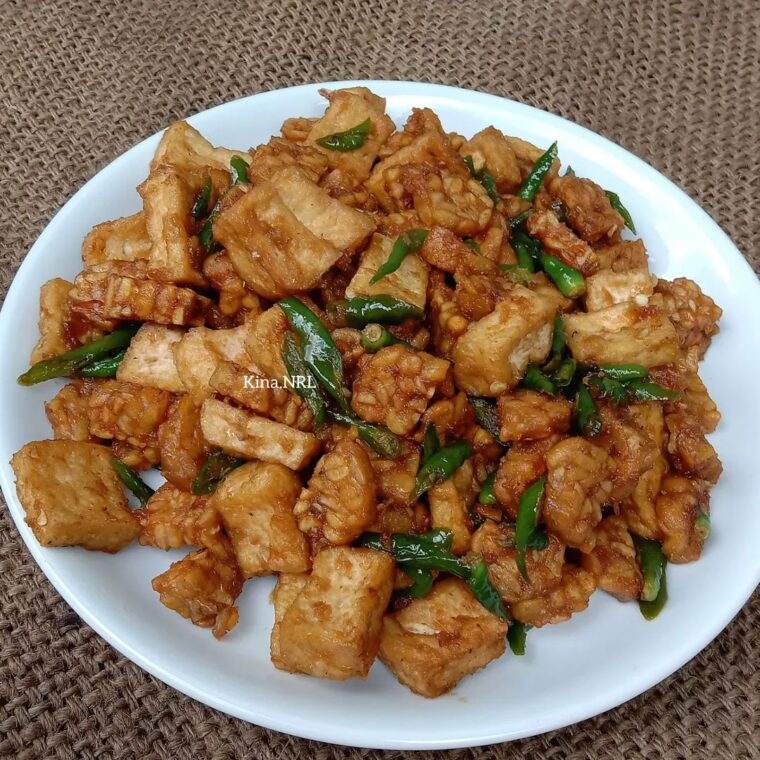 Resep Tempe Tahu Cabe Hijau Dari kina.nrl