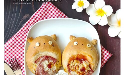 Totoro Pizza Bread - Kue dari Tomat