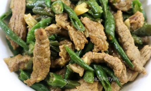 Tumis Daging Lombok Ijo