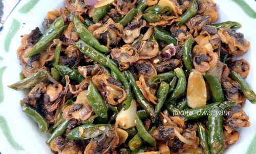 Tumis Kerang Cabai Hijau