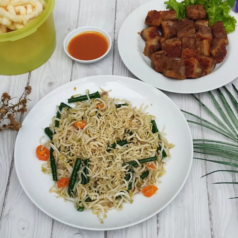 Resep Tumis Tauge Kacang Panjang Teri Dari fransiskaailen