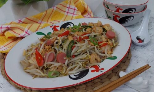 Tumis Tauge Udang - Masakan dari Tauge