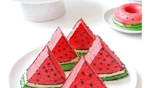 Watermelon Comic Cake (Steam Cake)