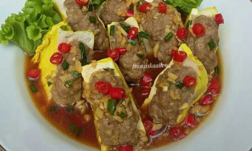 Young Tofu Bangka - Masakan dari Tahu Kuning