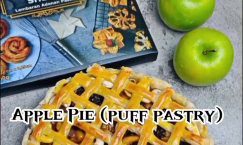 Apple Pie (Puff Pastry) - Kue dari Kismis