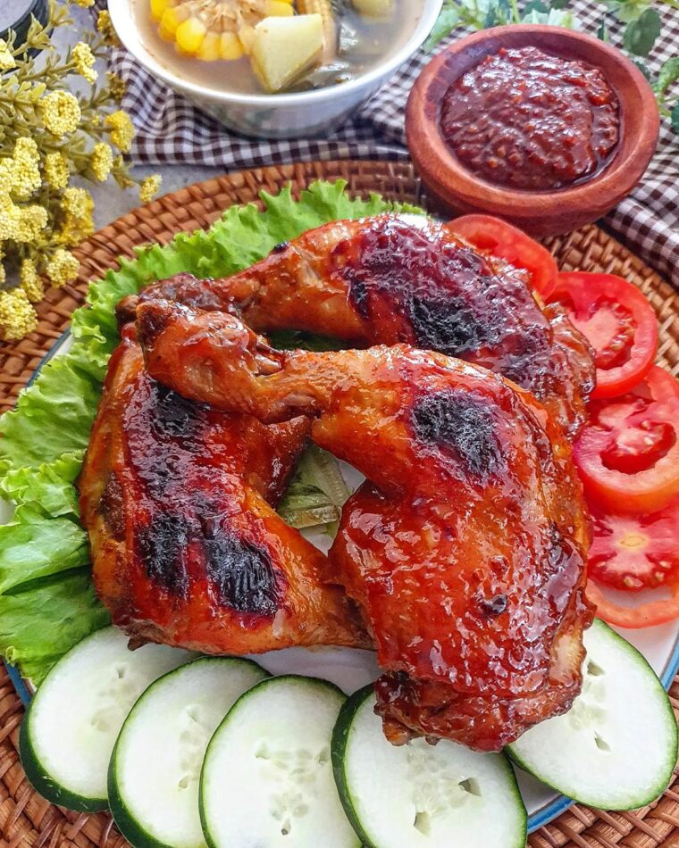 Resep Ayam Bakar Asam Manis Dari yscooking