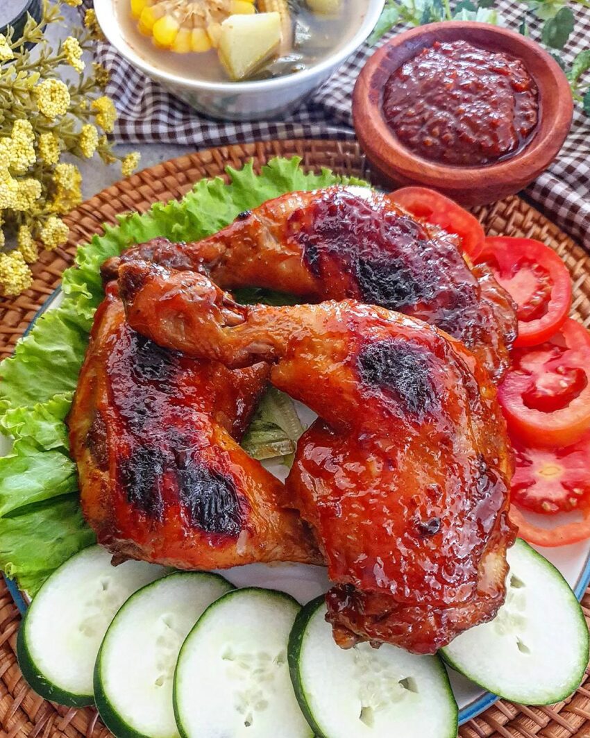 Resep Ayam Bakar Asam Manis Dari Yscooking