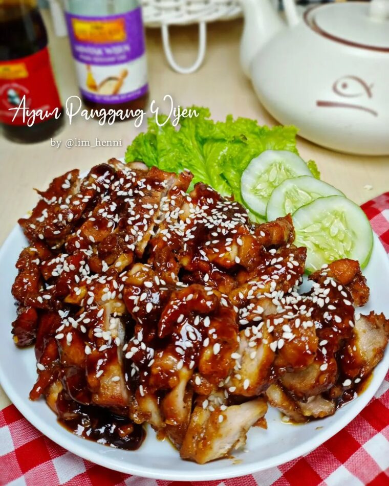 Resep Ayam Panggang Wijen Dari lim_henni