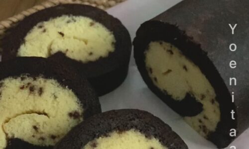 Bolu Gulung Coklat Roti Tawar