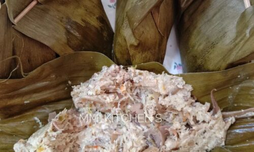 Botok Tahu Rebon Kecombrang - Masakan dari Ebi(rebon)